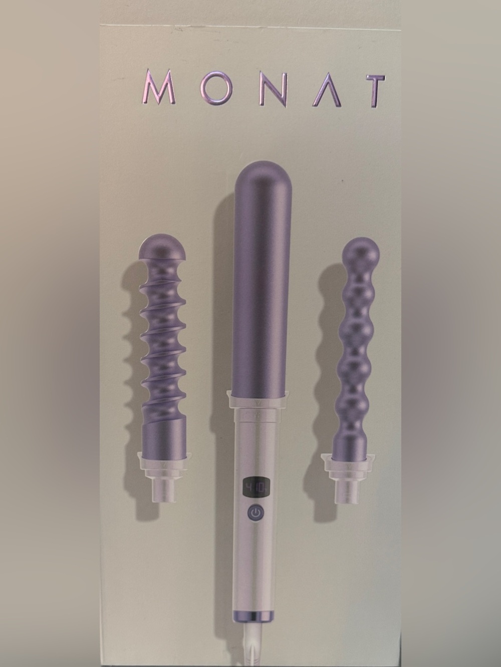 MONAT Multi-Head Styling Wand in Lavender